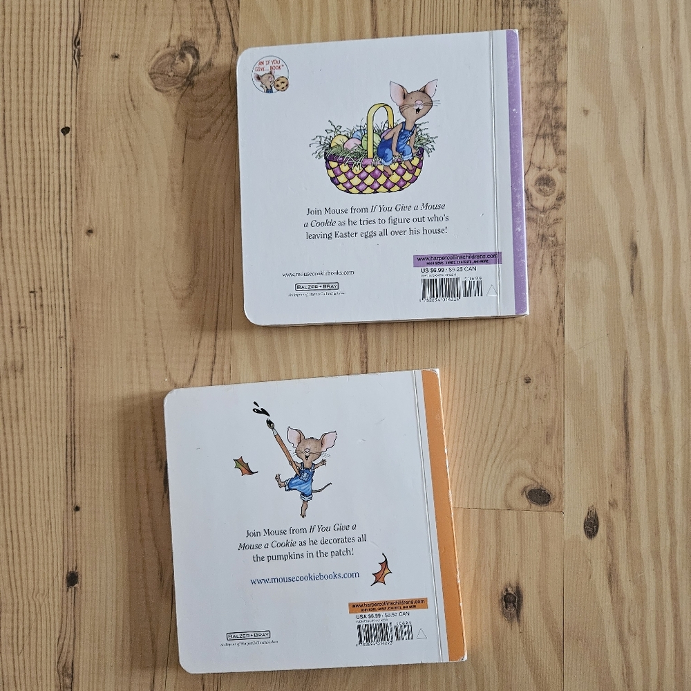 Set Of Two Holiday Mouse Books - Picture 2 of 3